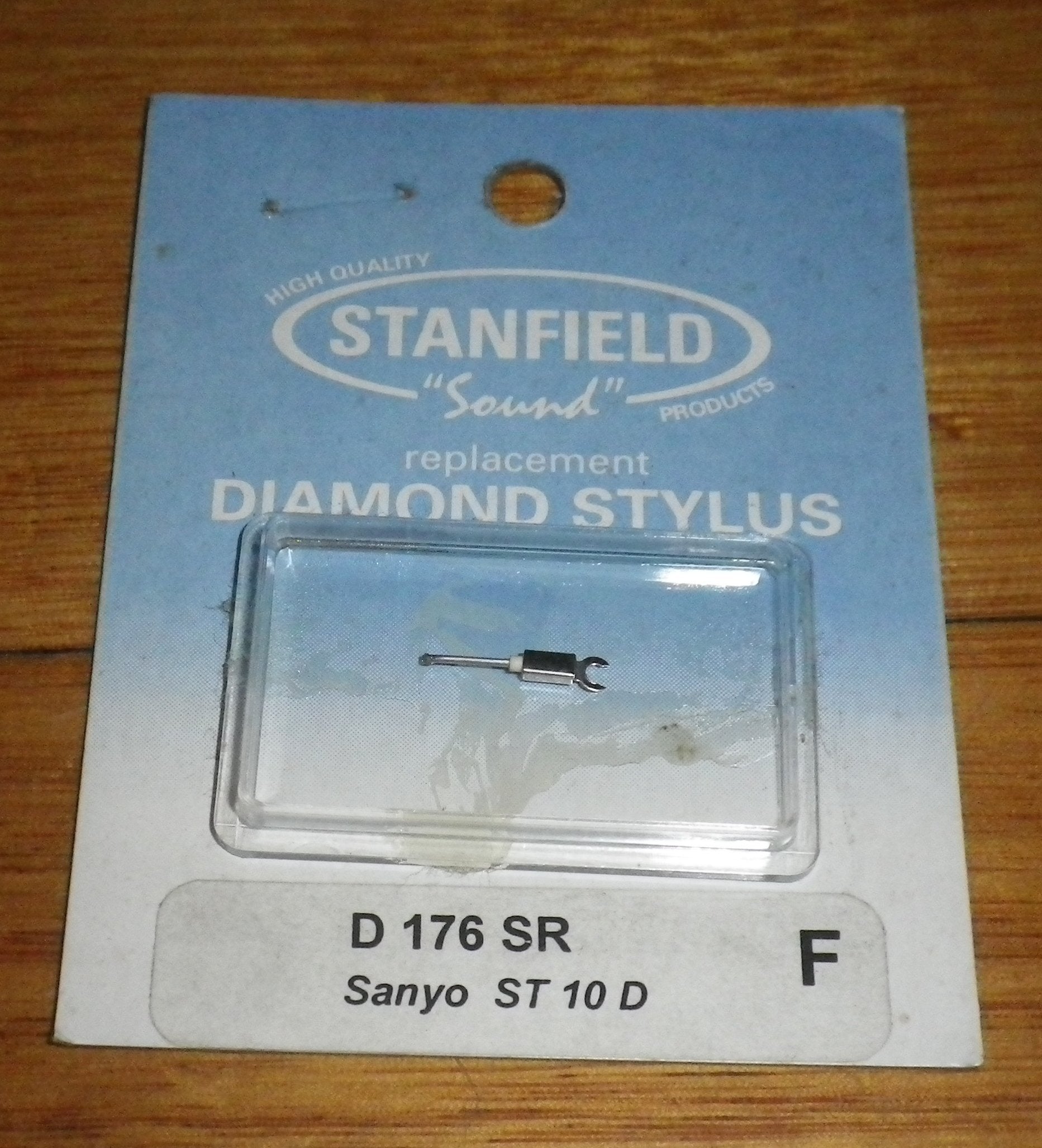 High - Quality Compatible Turntable Stylus for Sanyo ST10D - Stanfield Part # D176SR (Similar to Goldring D176 and Soundring D724)