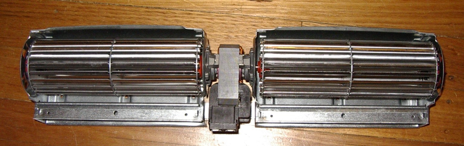200mm Dual Ended Heating or Cooling Drum Fan Motor - Part SE201