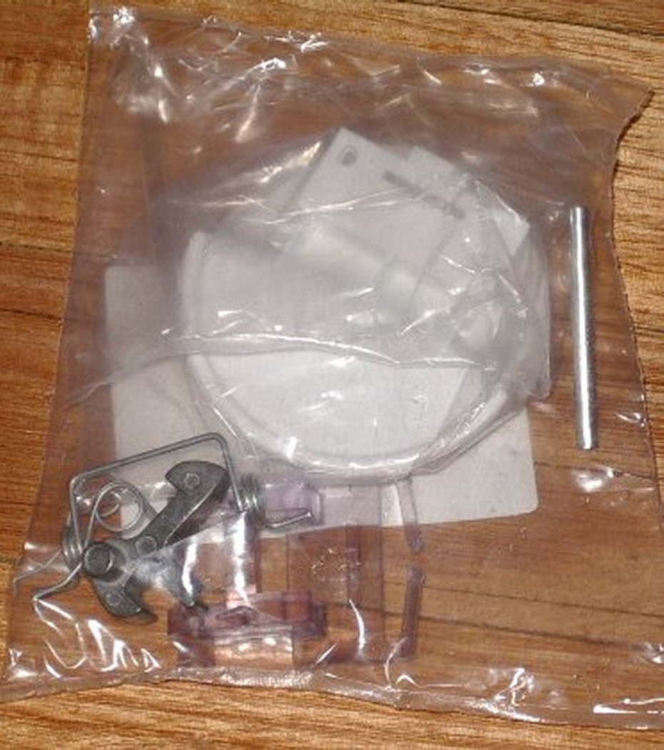 Omega White Front Loader Washing Machine Door Handle Kit - Part Number 651027659 for Model WD1052 - 1