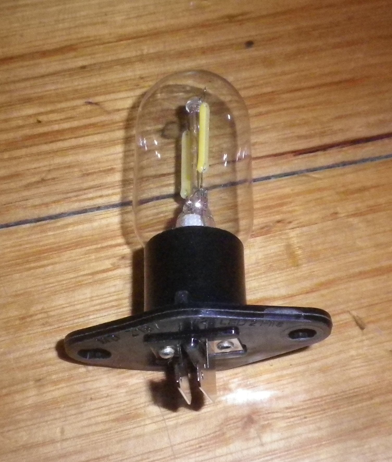 Sharp 240-Volt 1.8-Watt LED Globe for Microwave Ovens with Built-in Base - Genuine Part # 9KL70000002369
