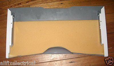 Pre - owned Fisher & Paykel DishDrawer Lower White Door Panel Replacement Part - Part No. 526232SH