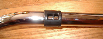 Numatic Henry & James 32mm QuickClean Vacuum Hose with Chrome Bent End - Part VT045