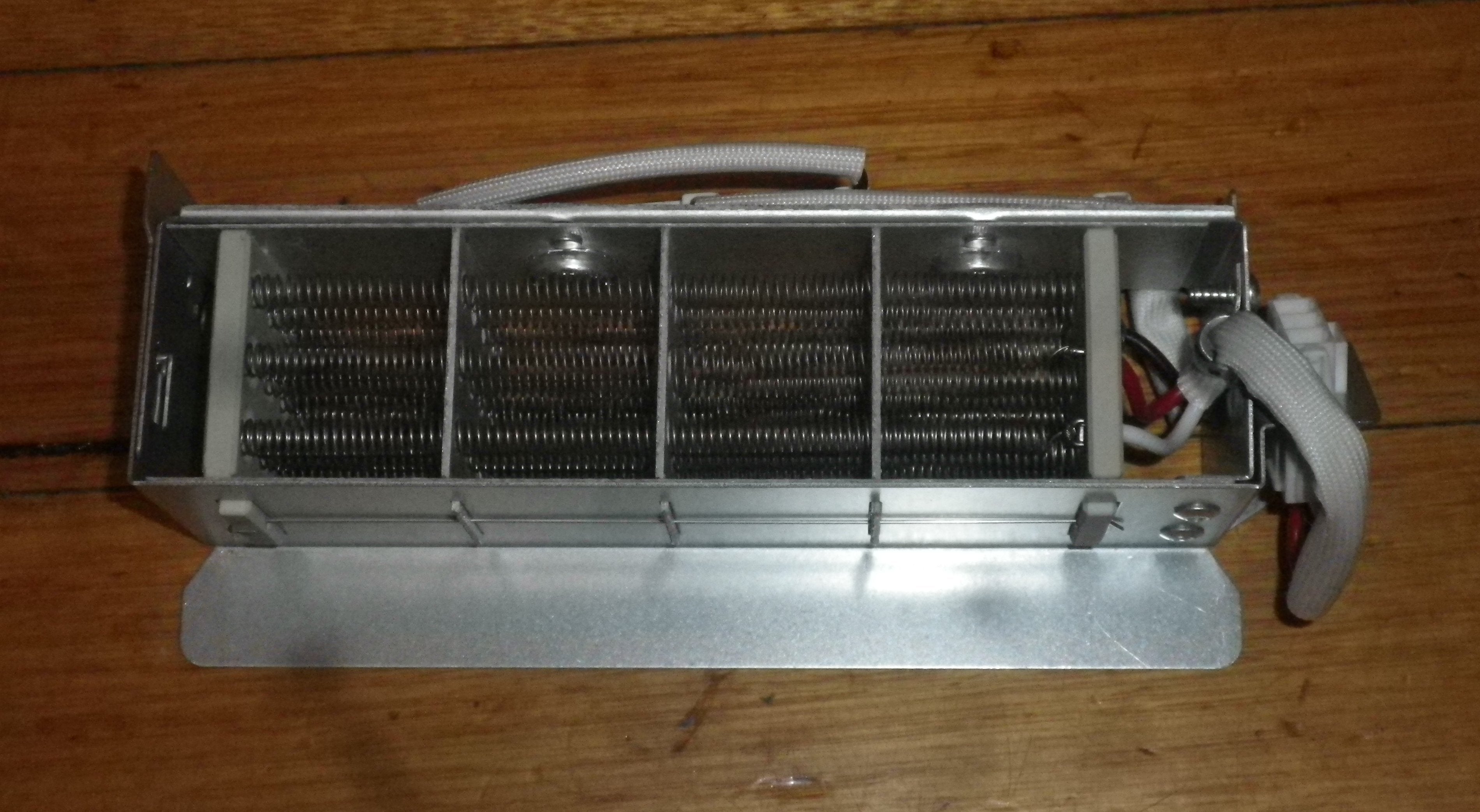 New Style Heating Element Box for Simpson Eziset, EziLoader, and Electrolux Dryers, Part # A13293501