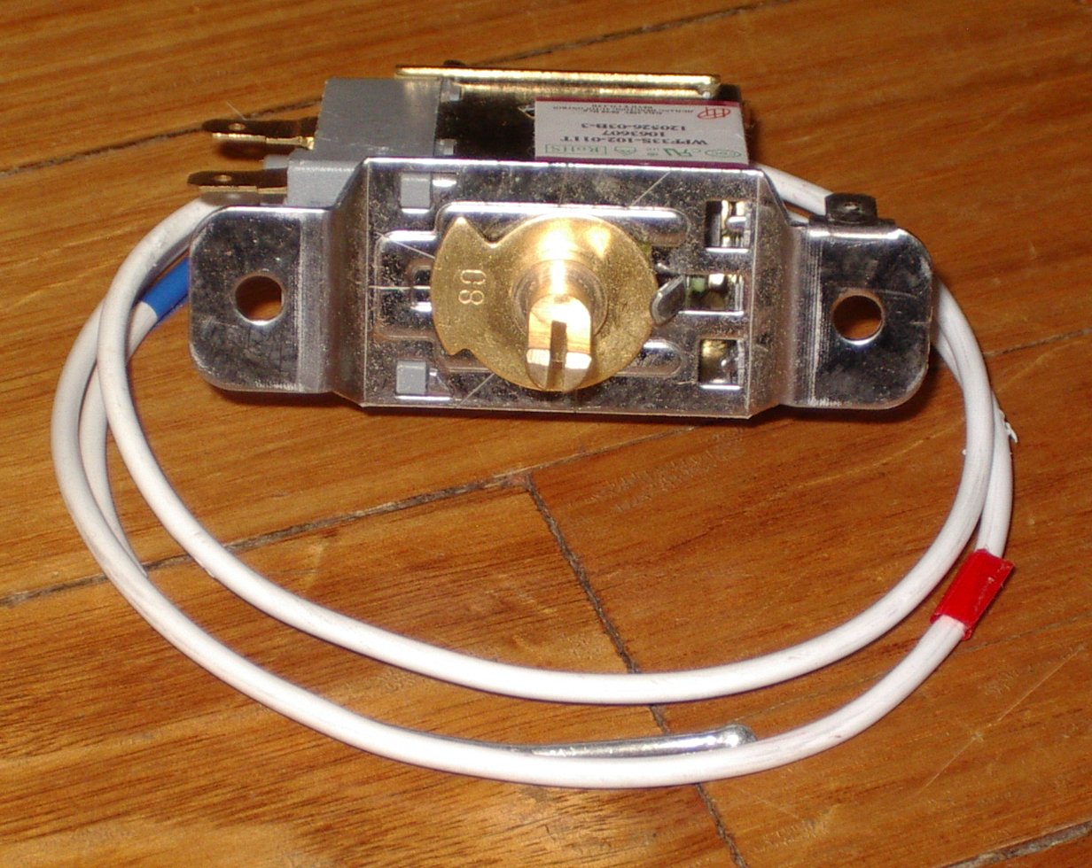 Westinghouse Asian-Style Upright Freezer Thermostat - Part # 1063607, WPF33S-102-011T