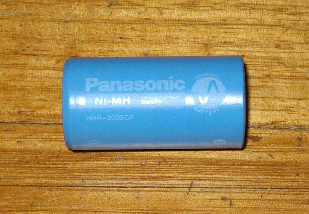 High - Capacity Panasonic Nickel - Metal Hydride Sub - C 3050mAh Rechargeable Battery - Part # RB616