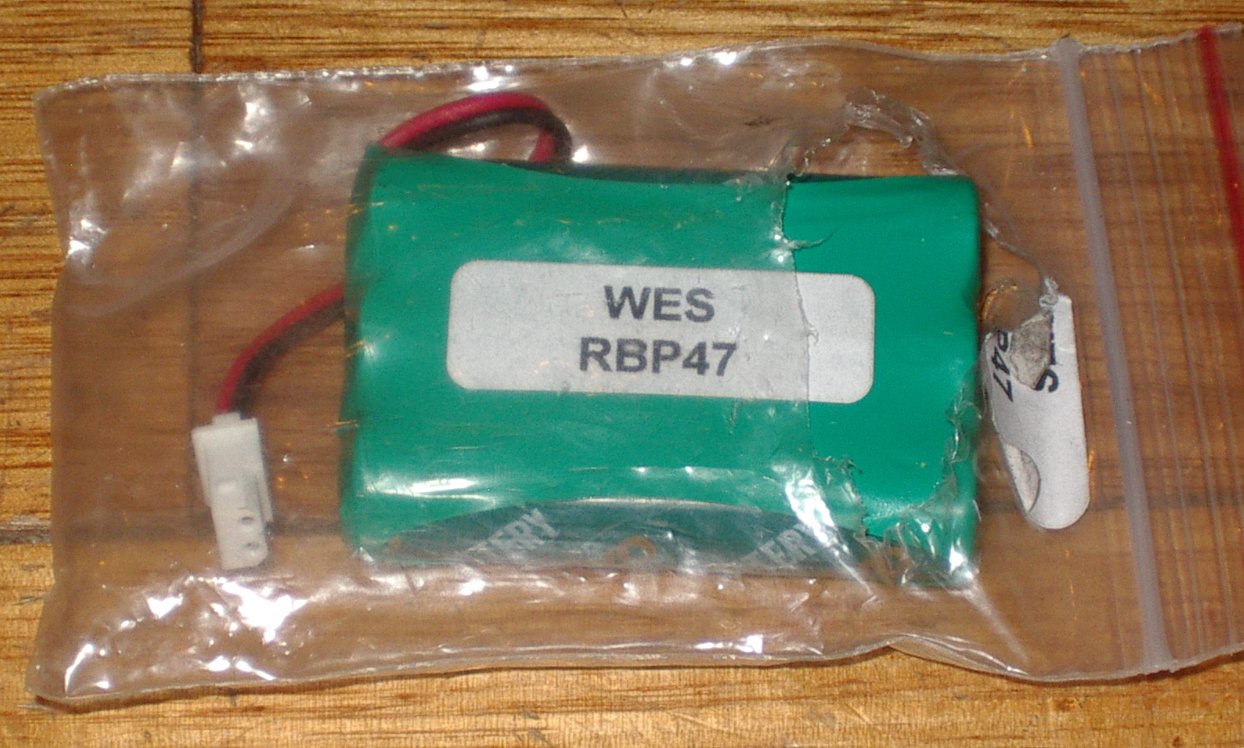3.6-Volt Rechargeable Nickel Metal Hydride Phone Battery Suitable for Uniden and Omni Devices - Part # RBP47