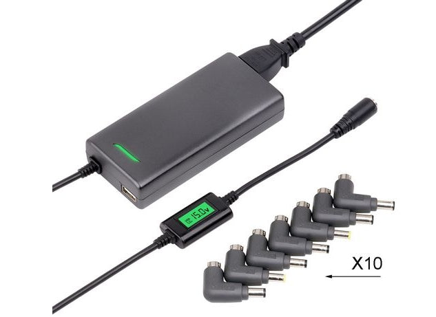 Highly Intelligent Universal 90-Watt Switch-Mode AC Adapter for Laptop Computers - Part # PAB90AL