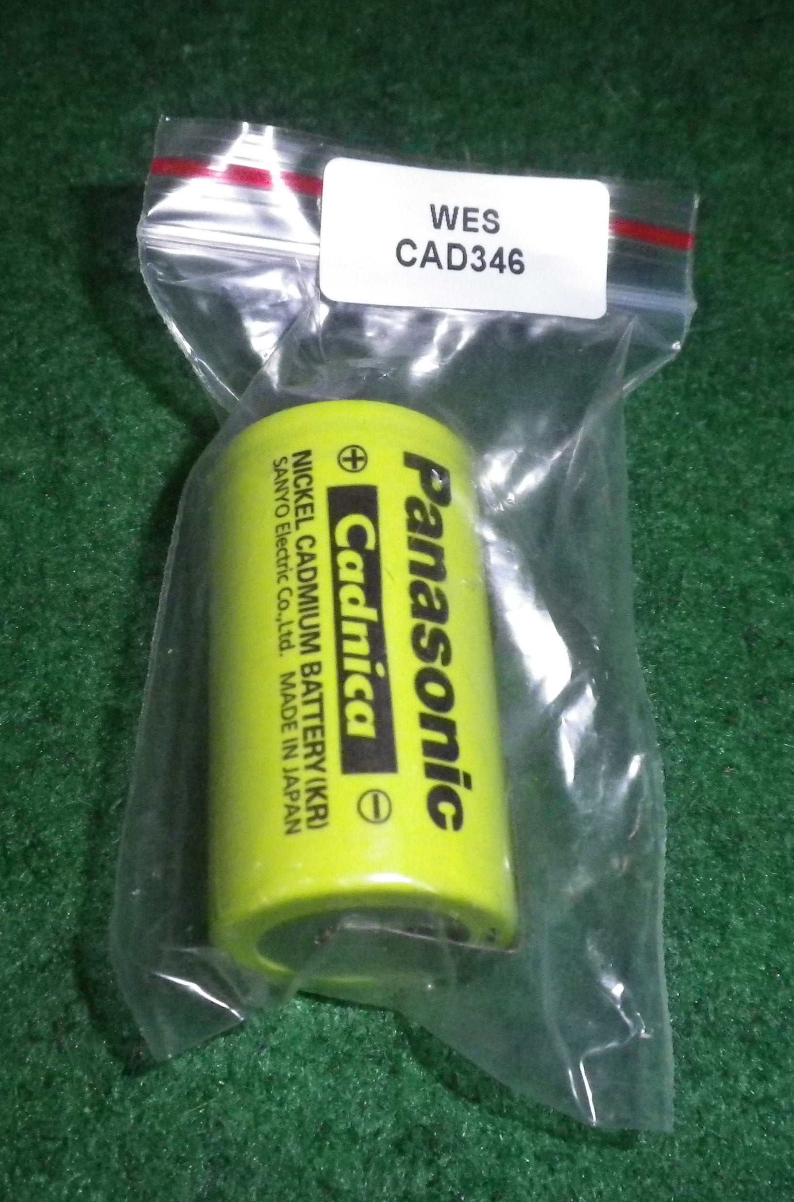 1300mAh Fast Charge Sanyo or Panasonic Nickel Cadmium Sub - C Tagged Battery - CAD346