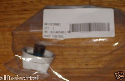 Simpson Large-Sized Automatic Washer White Control Knob - Replacement Part No. 0019220001