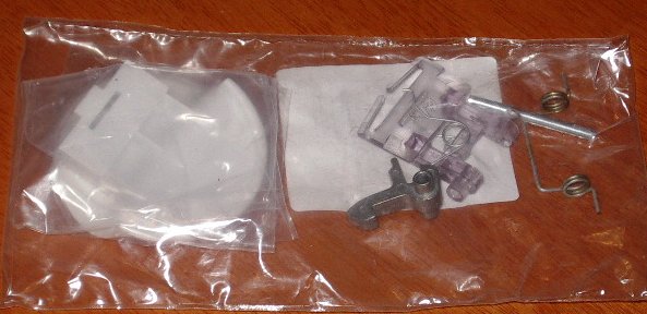 Omega White Front Loader Washing Machine Door Handle Kit - Part Number 651027659 for Model WD1052 - 1