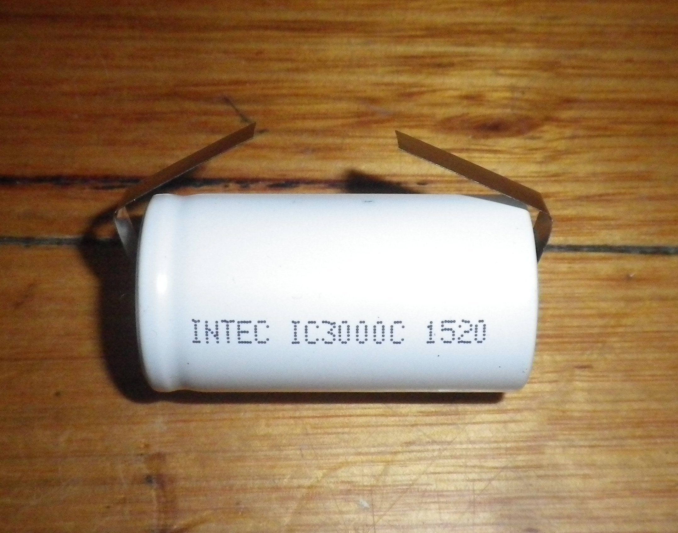 Intec Rechargeable C Size Ni-Cd (Nickel Cadmium) Battery with Identification Tags - Part Number TP240C, Model IC3000C
