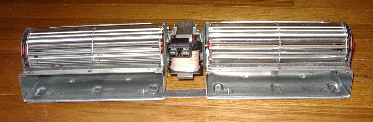 200mm Dual Ended Heating or Cooling Drum Fan Motor - Part SE201