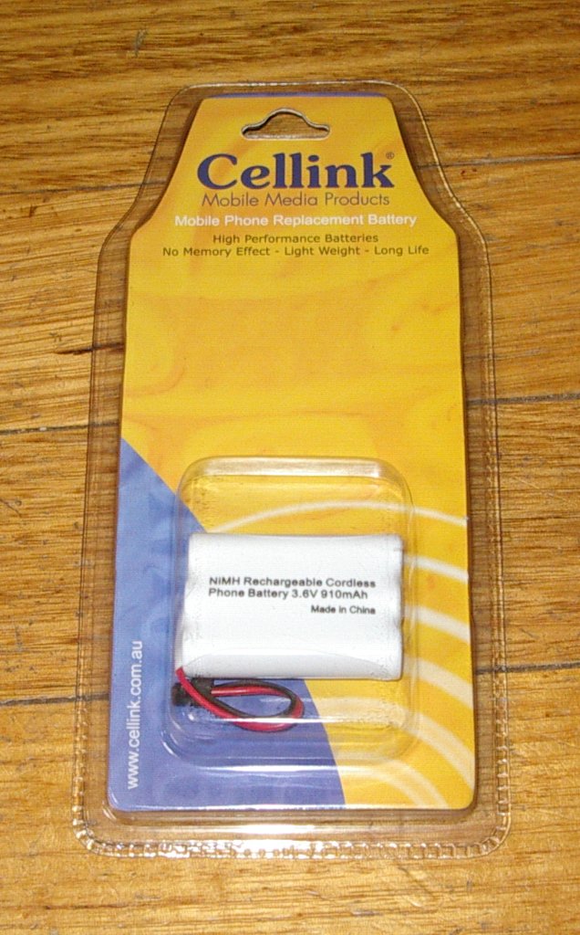 Panasonic, Uniden 3 X AAA Nickel Metal Hydride NiMH Phone Battery - Part # RBP73