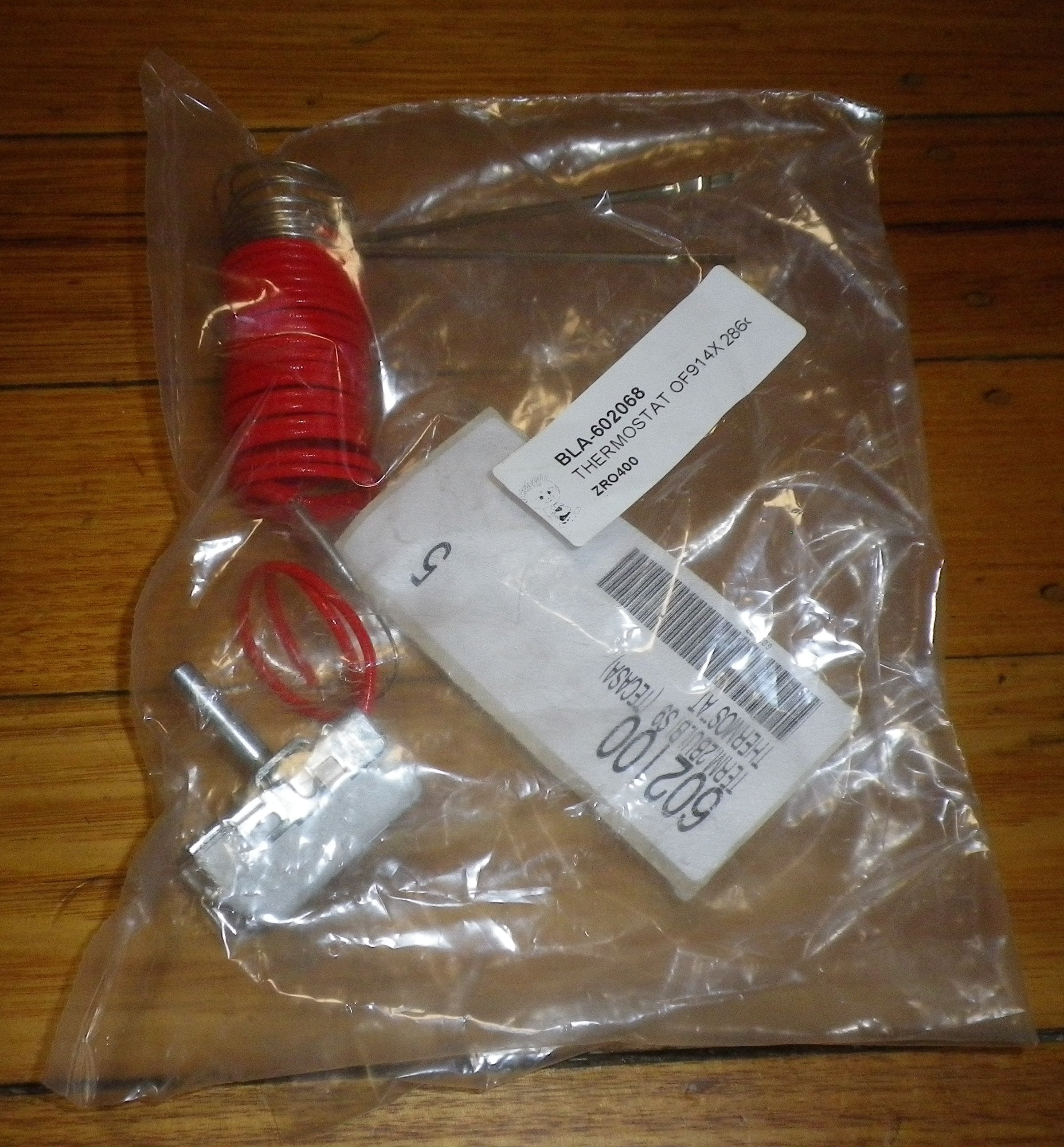 Omega, Blanco, Baumatic Dual Probe Oven Thermostat - Part 602068, B2418CW50