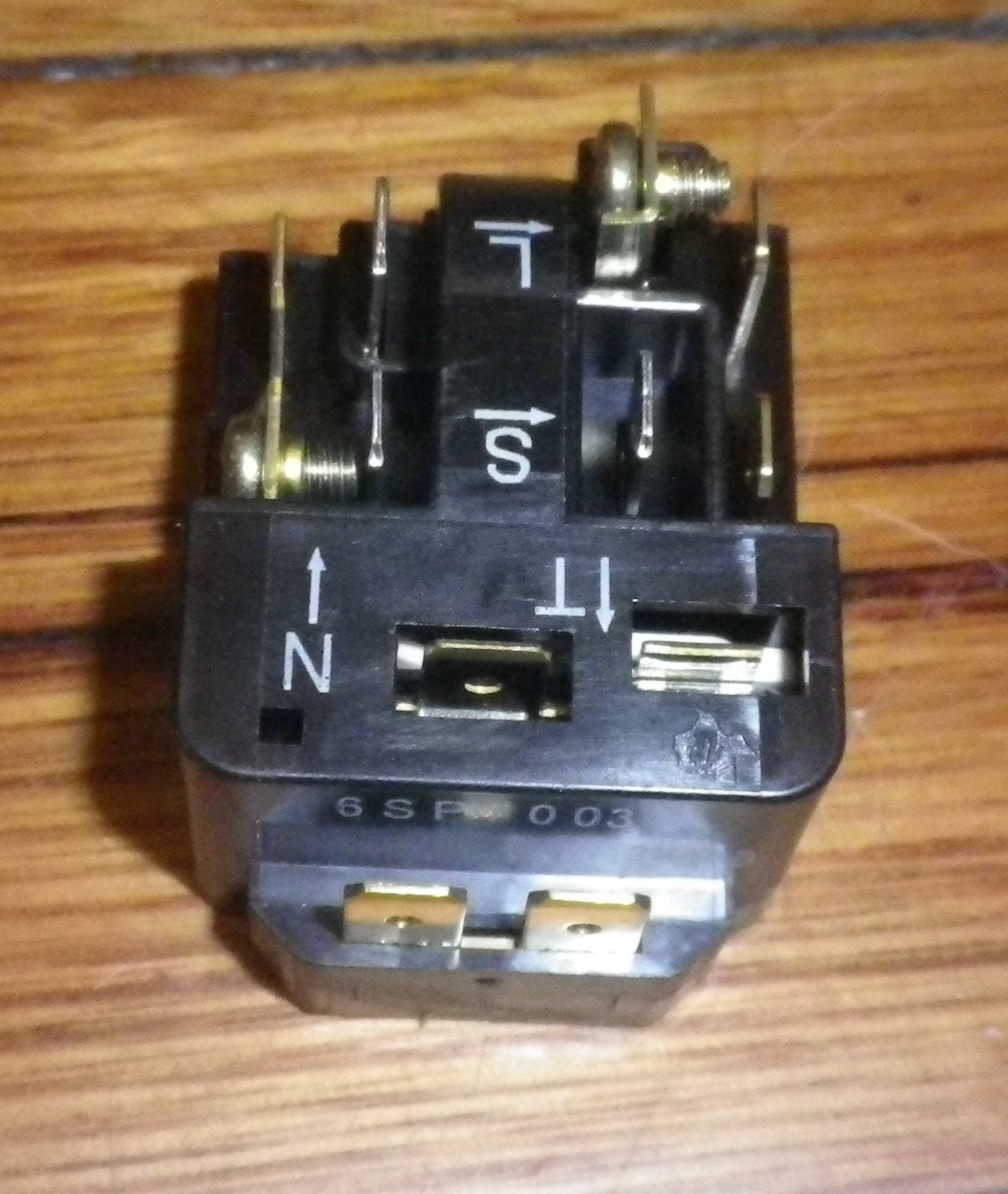 Panasonic Refrigerator Compressor PTC Starting Relay and Overload Assembly - Replacement Part # FP207181P