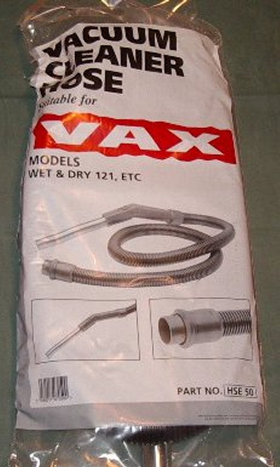 Vax 121 3-in-1 Complete Vacuum Cleaner Hose with 3-lug End Fitting - Part # HSE50, VH050