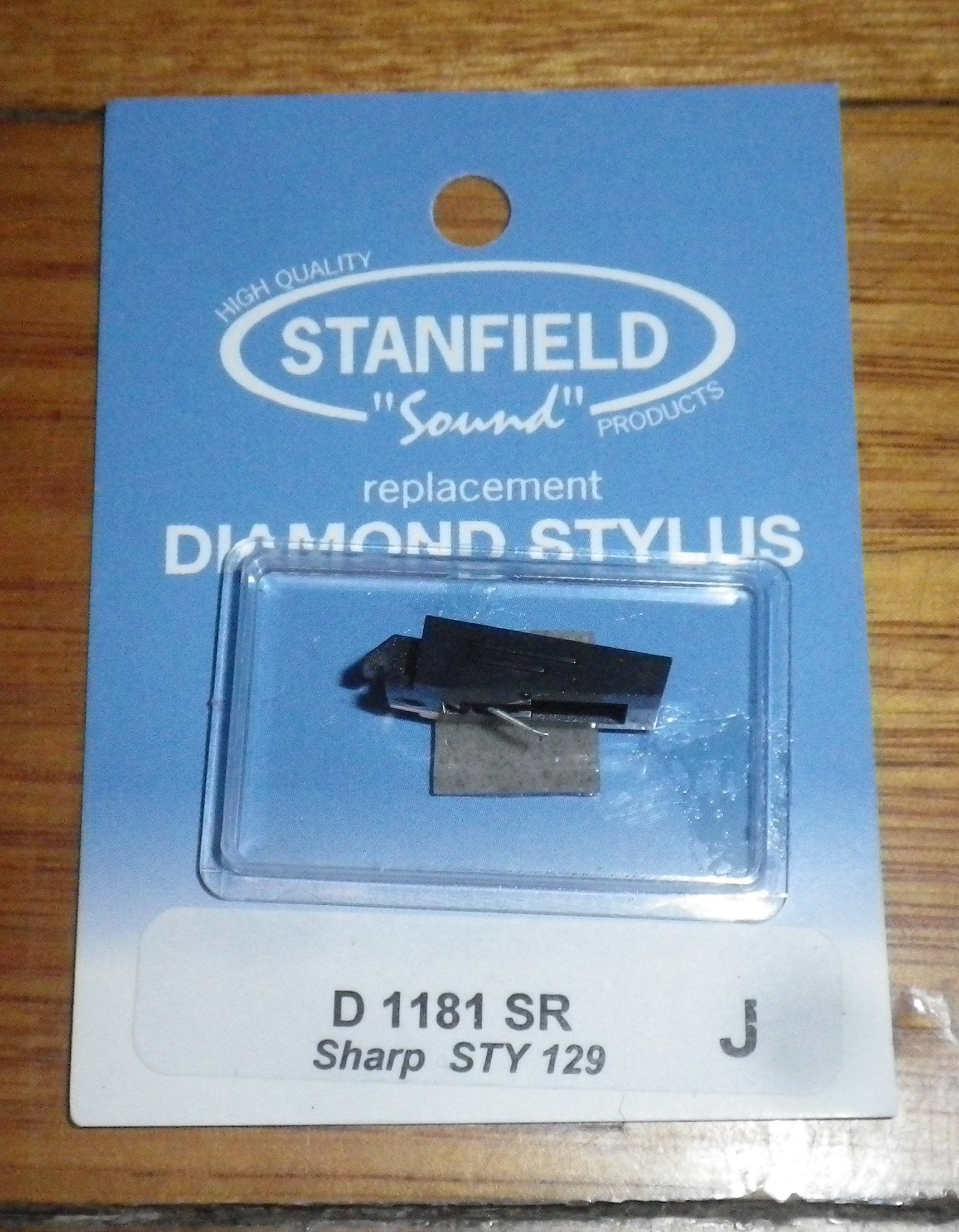 High - Quality Compatible Turntable Stylus for Sharp STY129, STY133 - Stanfield D1181SR Replacement Stylus