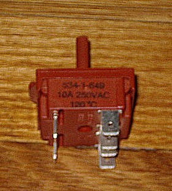 Simpson Harmony Oven Function Select Switch - Genuine Part Number 0534001649 (534-1-649) for Late Model Under Bench Ovens and Stoves