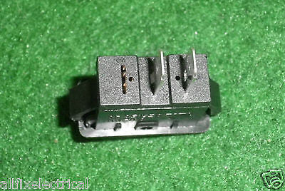 2 - Way Heat Rocker Switch (Part No. 445764) for Hoover, GE Dryers & Westinghouse Appliances