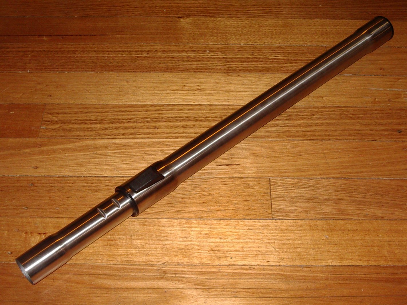 High - Quality 52cm X 35mm Stainless Steel Telescopic Vacuum Extension Pipe Part No. 44 - 0023 Compatible with Panasonic, Miele, Samsung and Nilfisk