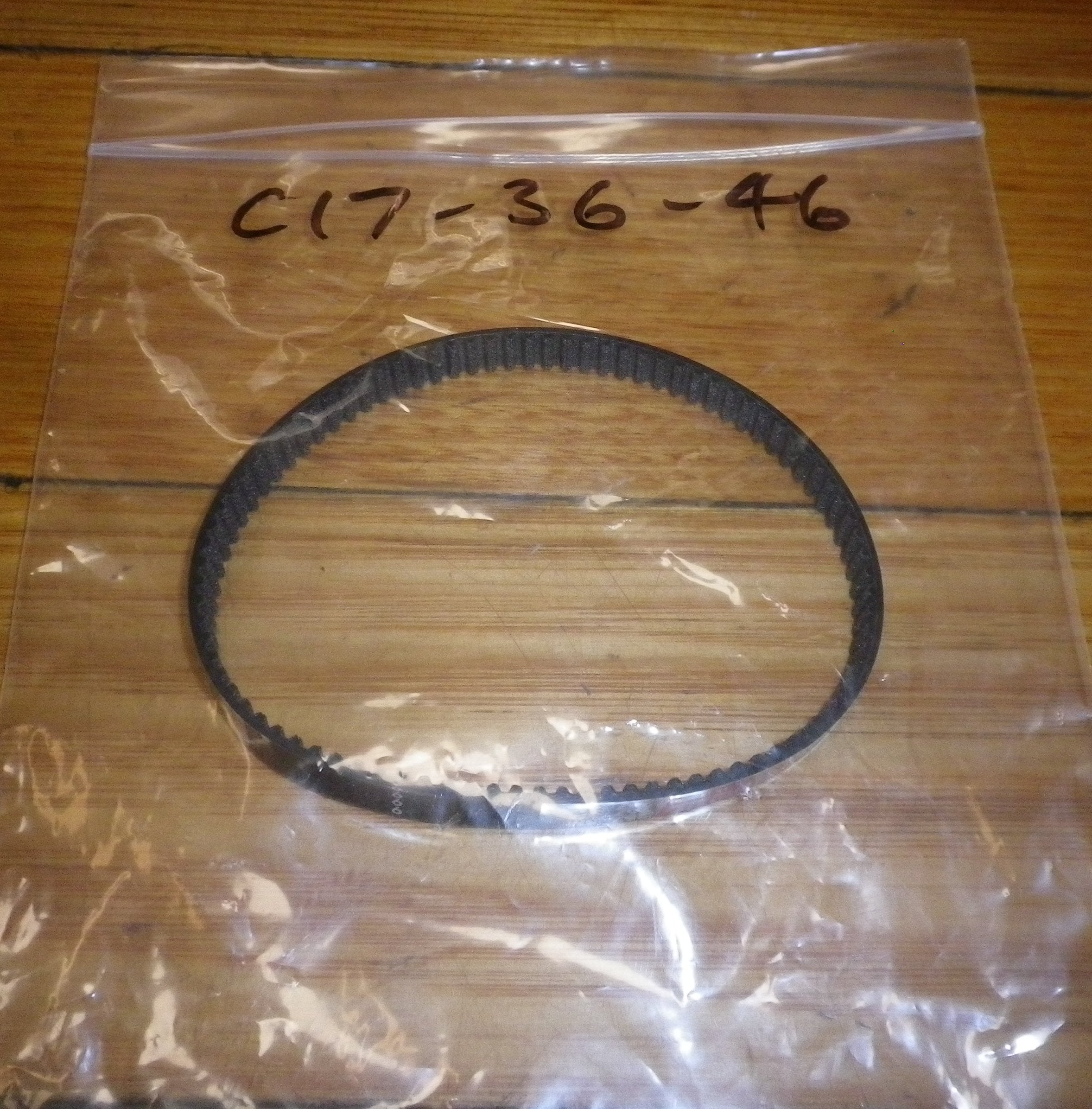 High - Quality Replacement Drive Belt for Nilco, Fakir, and Cleanstar CombiVac Toothed Portable Vacuum Cleaners - Part # C17 - 36 - 46