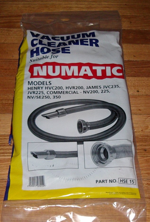 Numatic 1.75m Crushproof Complete Vacuum Cleaner Hose - Part VH015