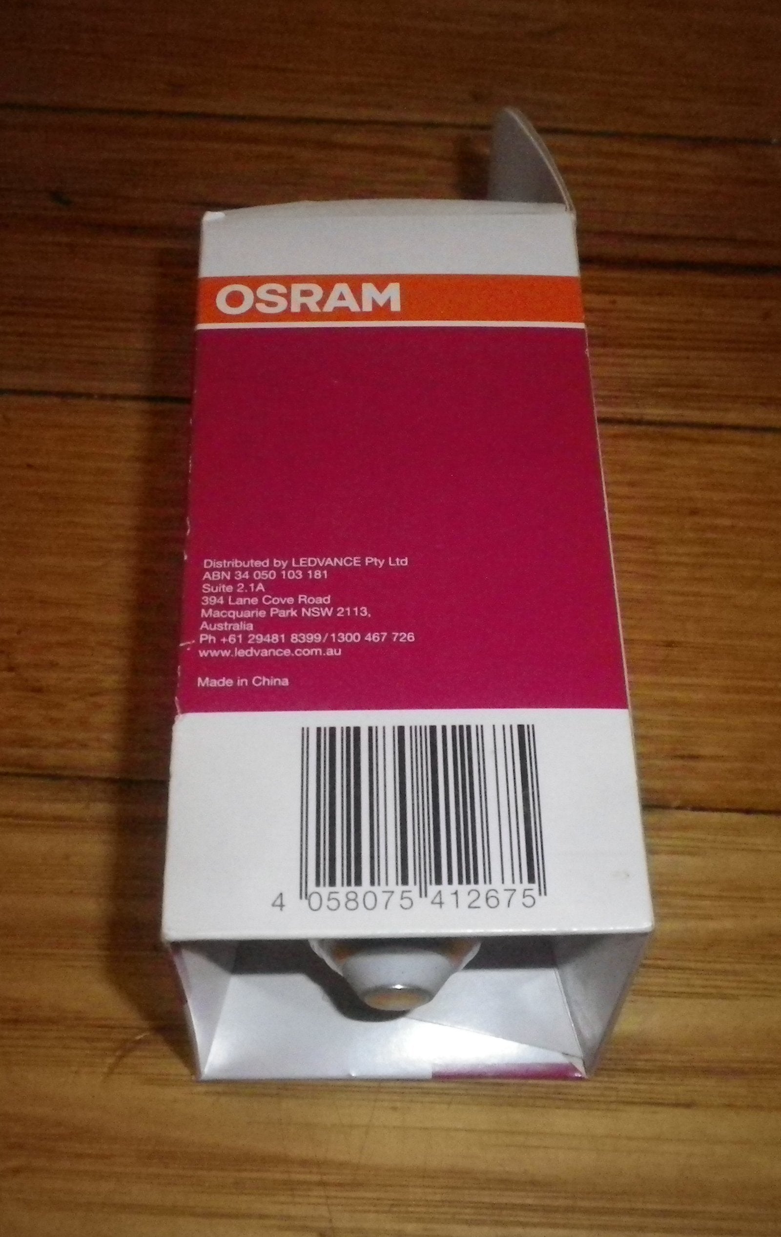 Osram 13W ES E27 LED Daylight Classic Globe - 1521 Lumens, Part #412675