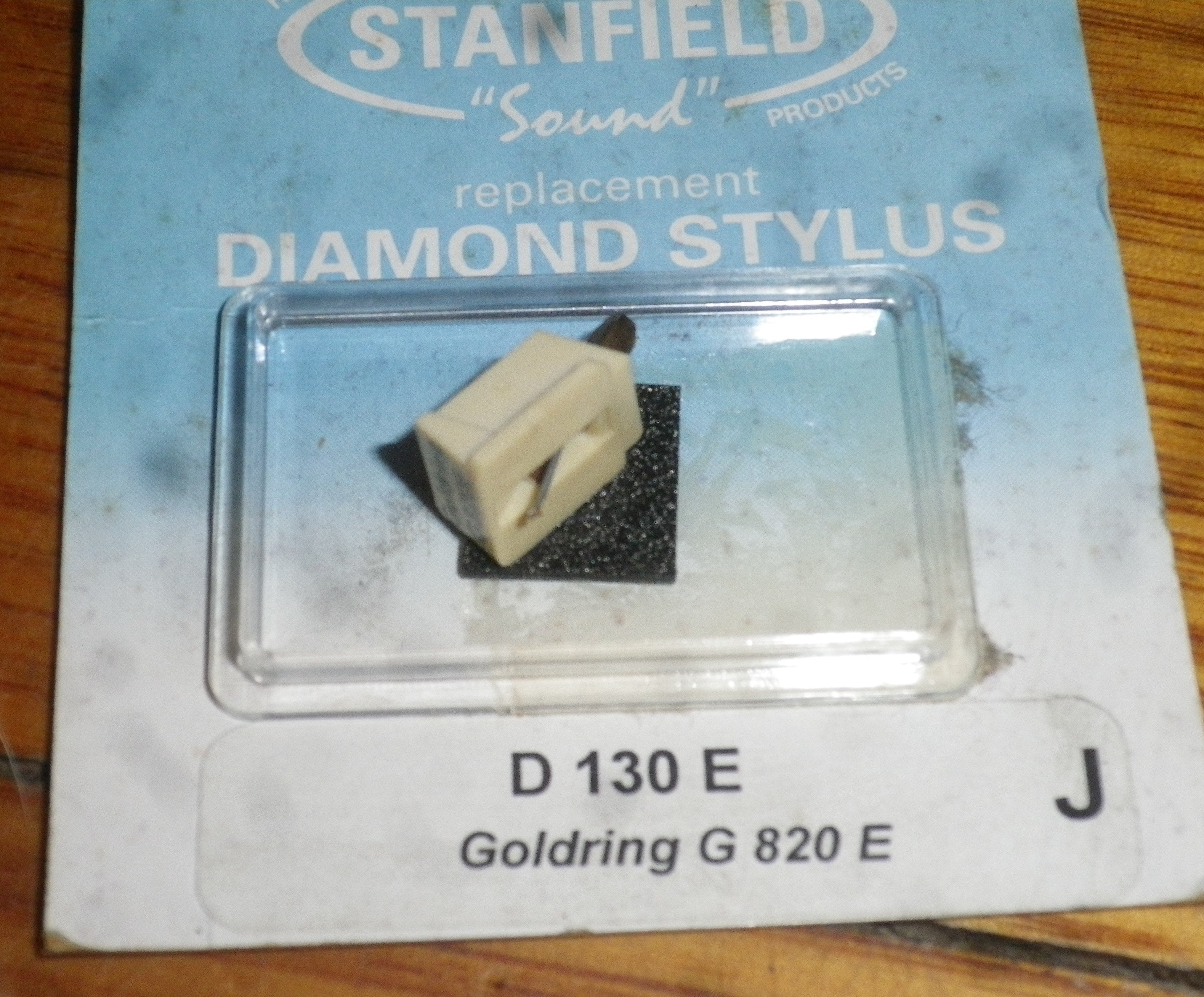 New Elliptical Turntable Stylus Compatible with Goldring G820E - Stanfield D130E