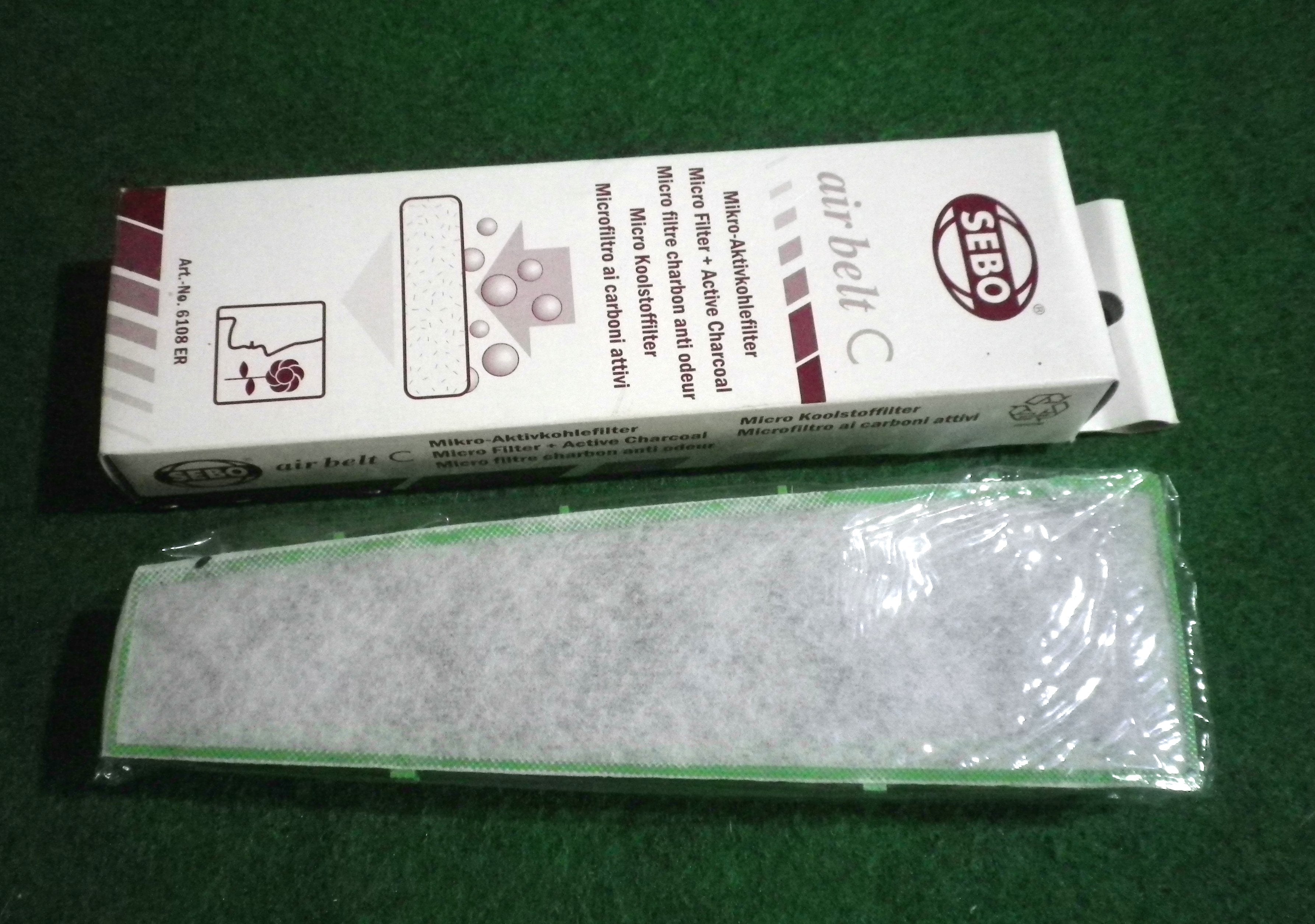 Sebo Micro Filter Air Belt C for Vacuum Cleaner - Part # 6108ER