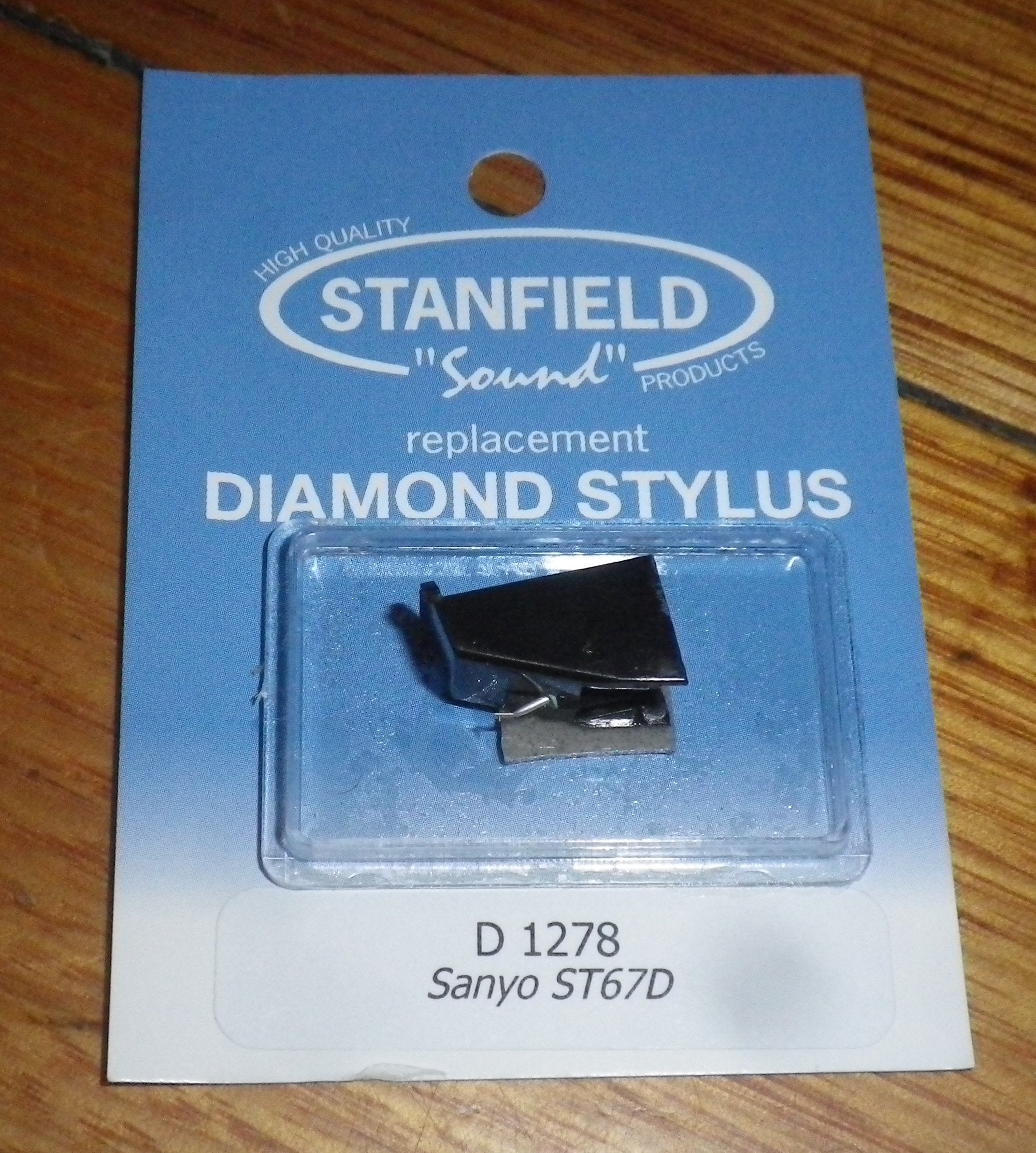 Compatible Turntable Stylus for Sanyo ST66D, ST67D - Stanfield D1278SR