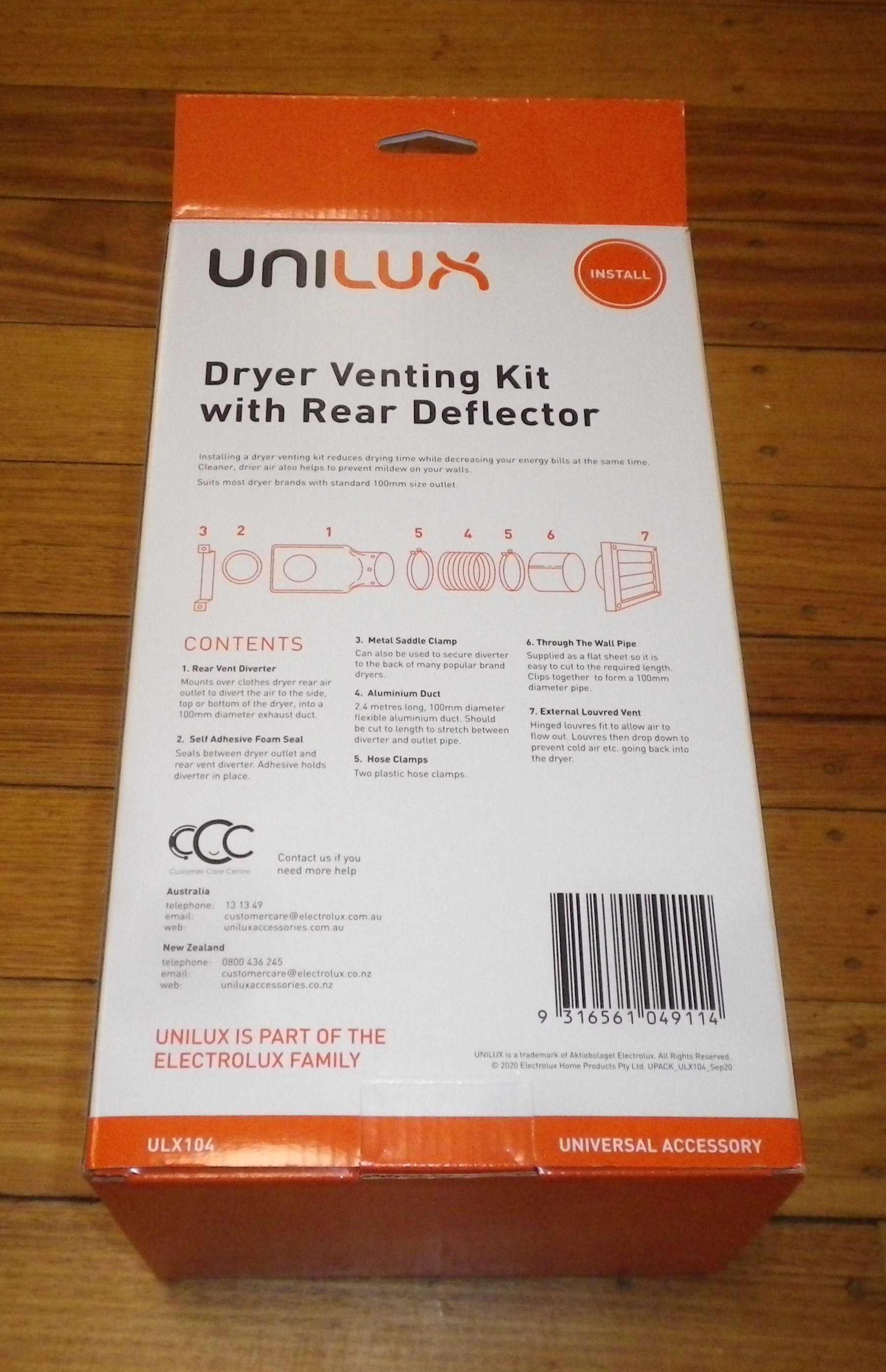 Innovative Simpson and Westinghouse Dryer Vent Kit with Hose - ULX104, a High - Quality Appliance Accessory