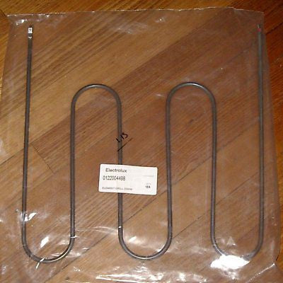 High - Power 2200W Simpson Chef Short Grill Element - Genuine Replacement Part # 0122004498