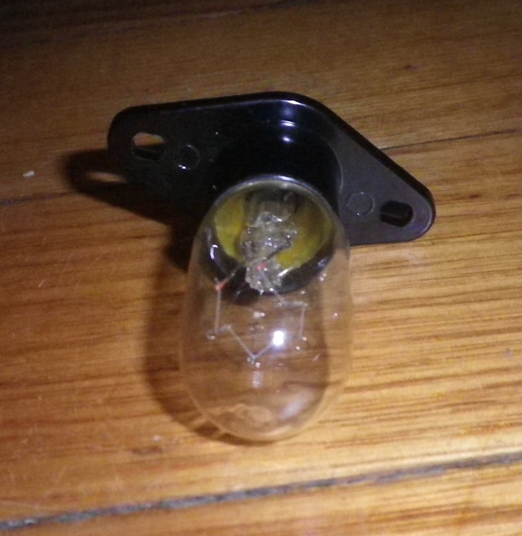 Sharp Refrigerator Interior LED Globe - 240 Volt, 15 Watt, with Built - in Base for Mounting - Part # RLMP - A037CBZZ