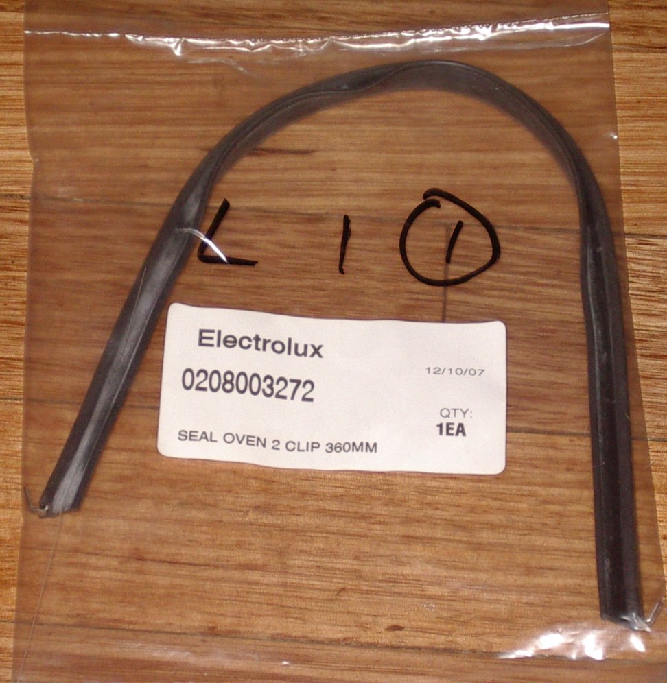 Simpson Nova Oven Single Side Door Seal  - Part No. 0208003272