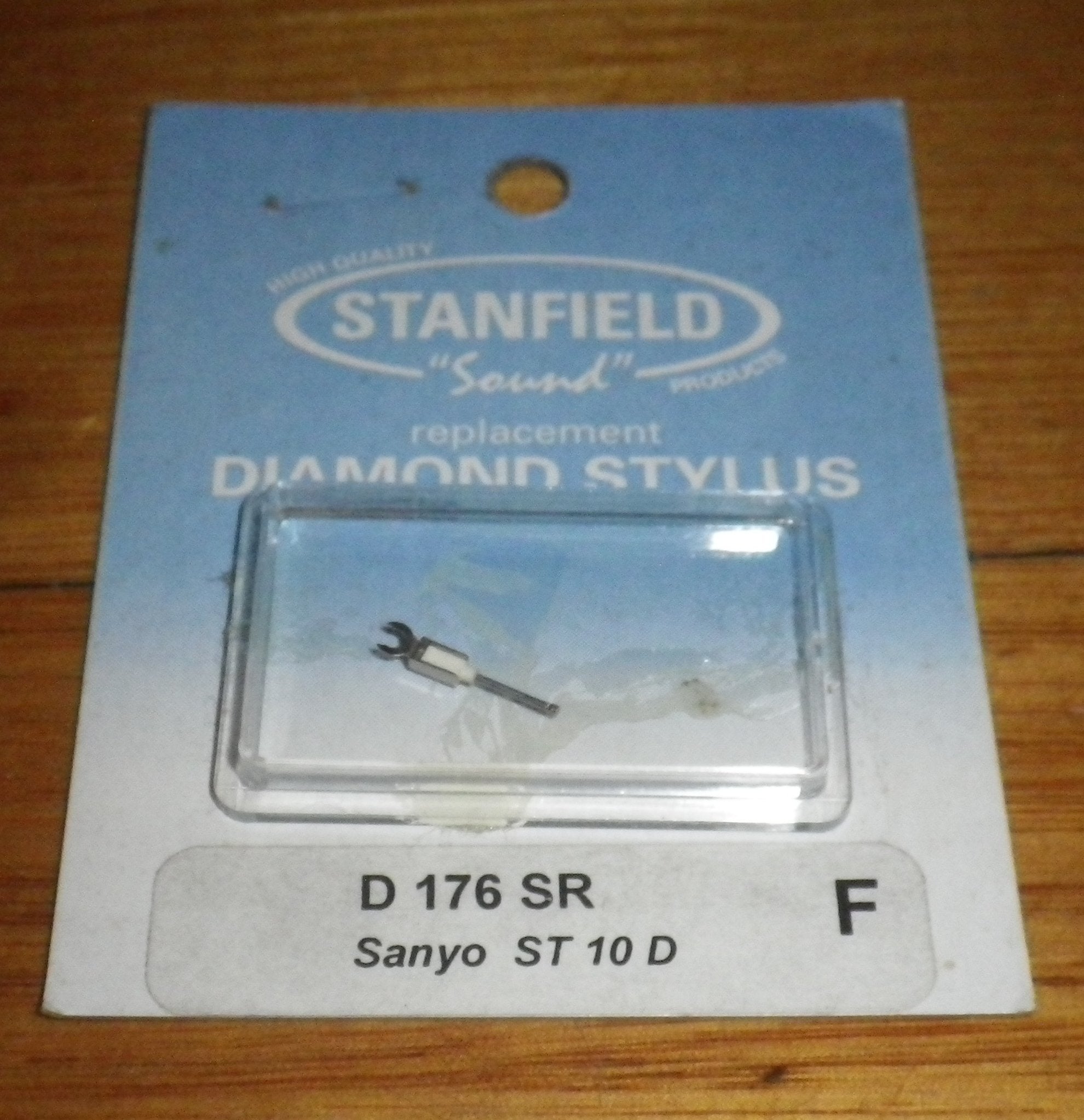 High - Quality Compatible Turntable Stylus for Sanyo ST10D - Stanfield Part # D176SR (Similar to Goldring D176 and Soundring D724)