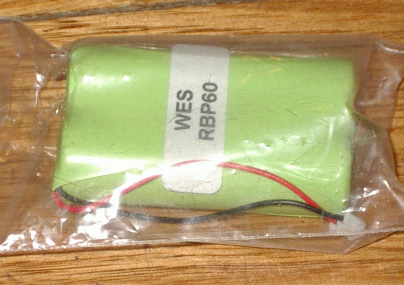 2.4-Volt Rechargeable Nickel Metal Hydride (NiMH) Phone Battery Suitable for Panasonic - Part # RBP60