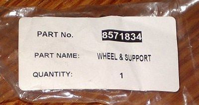 Vulcan Milano Dark Grey Upper Basket Wheel for Dishwasher - Part # 8571834