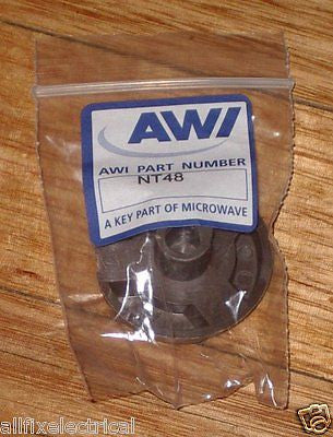 Glass Plate Driving Button for Microwave Ovens - AWI Part Number NT48
