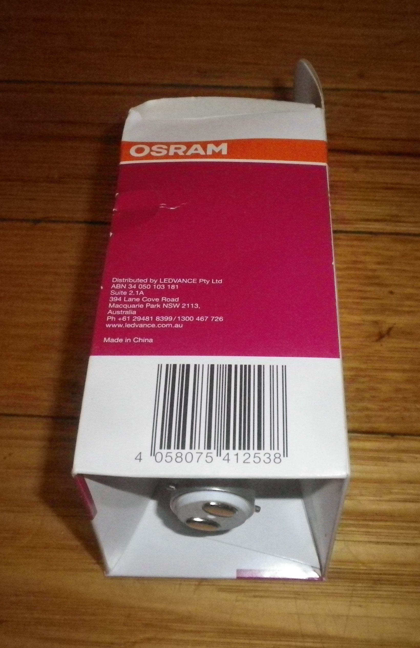 Osram 13Watt Warm White Classic Frosted Globe B22d BC - Part # 412538