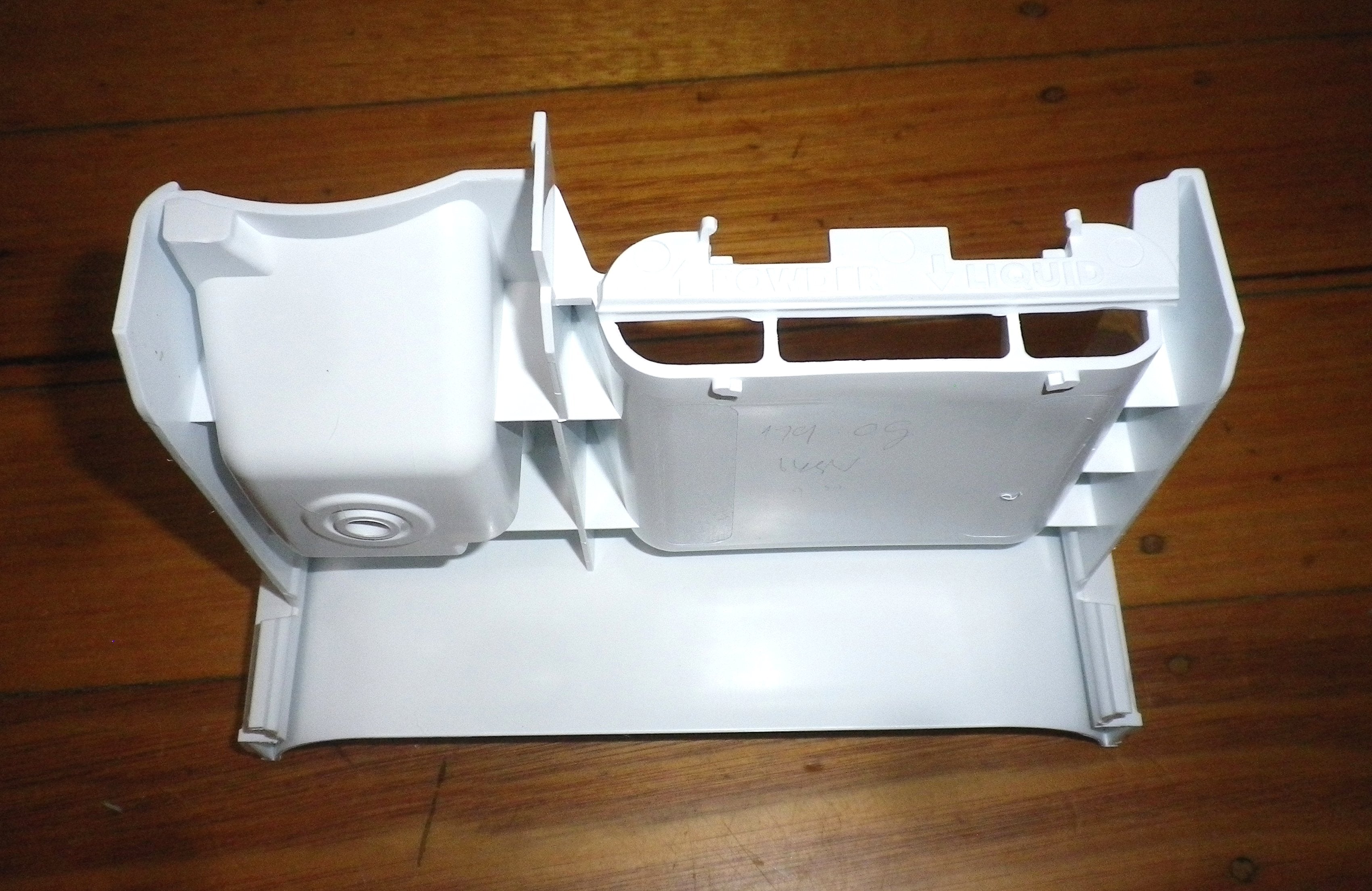 Genuine Simpson SWT1043 and SWT8043 Washing Machine Top Loader Detergent Dispenser Tray - Replacement Part # 140008932059