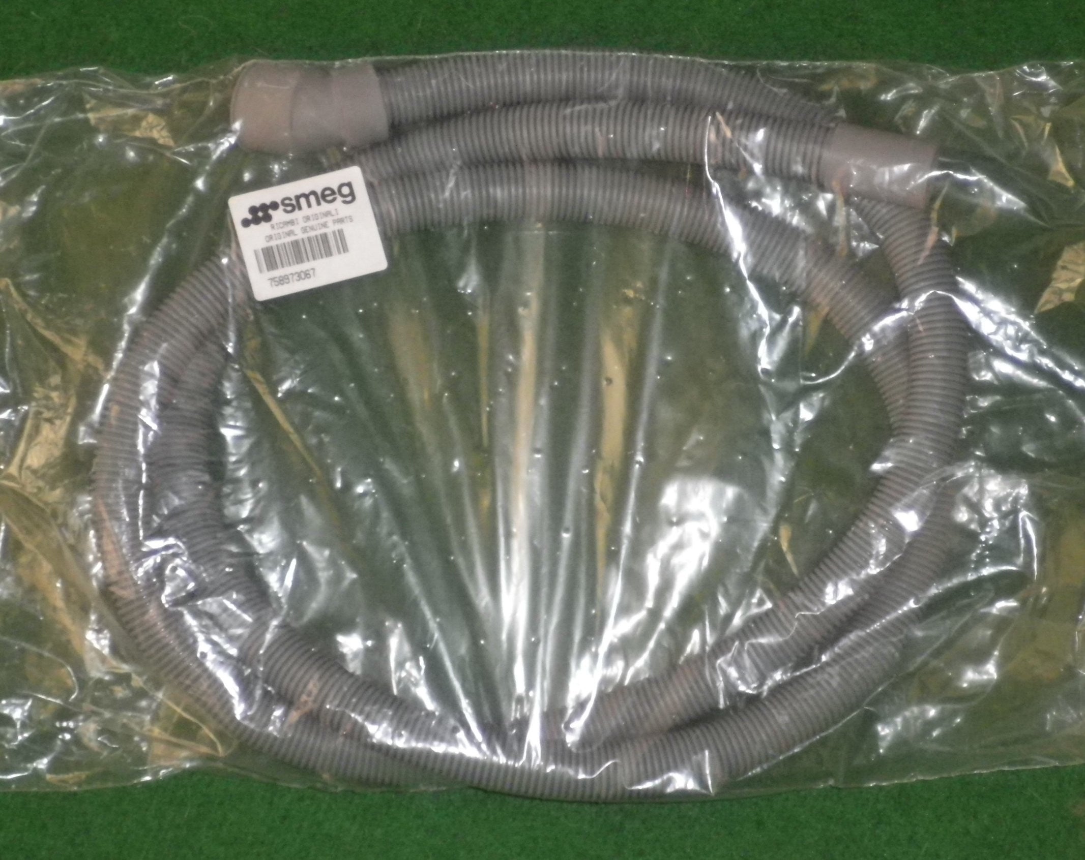 High - Quality 2 - metre Dishwasher Drain Hose for Omega DW Series and Smeg SA Series - Genuine Part # 758973067