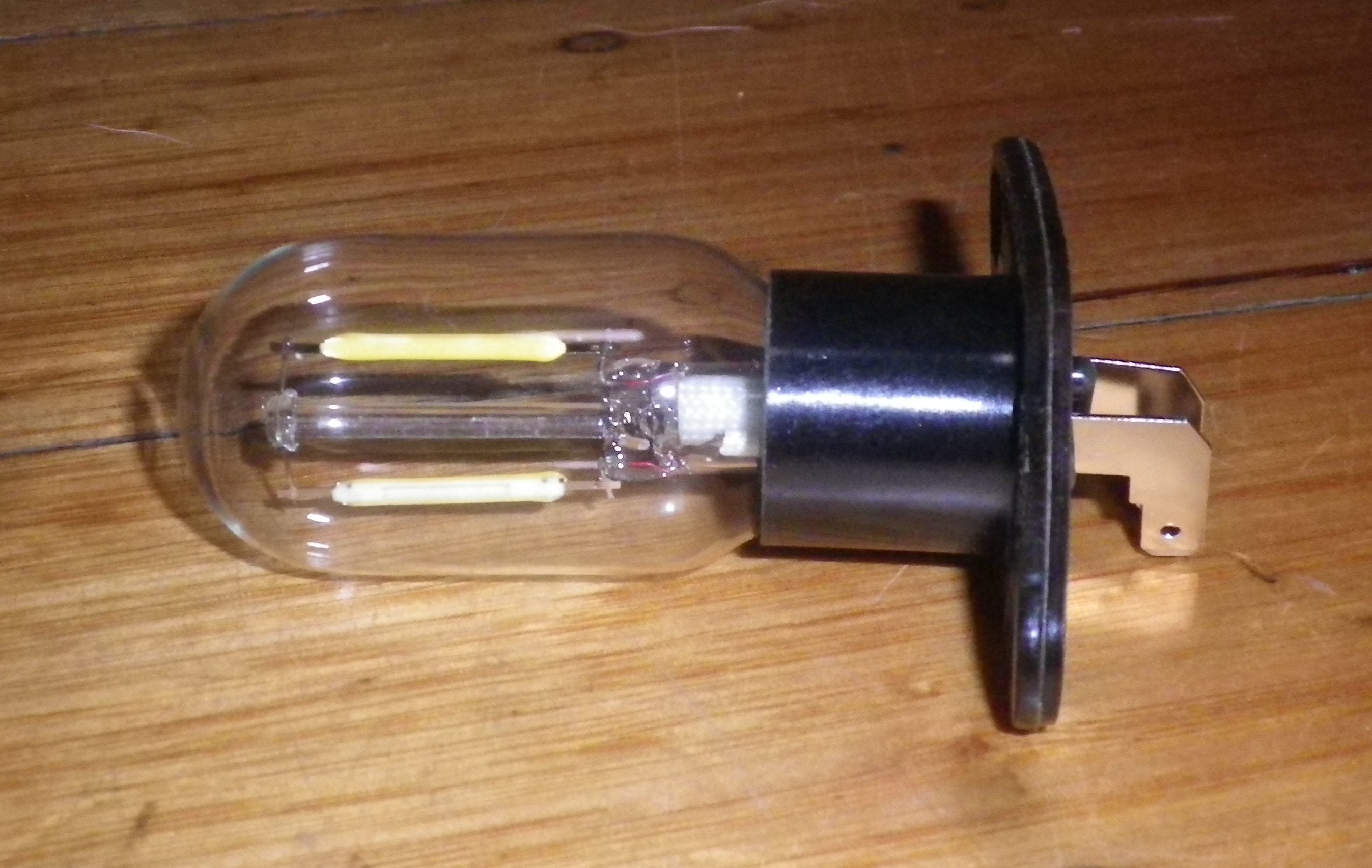 Sharp 240-Volt 1.8-Watt LED Globe for Microwave Ovens with Built-in Base - Genuine Part # 9KL70000002369