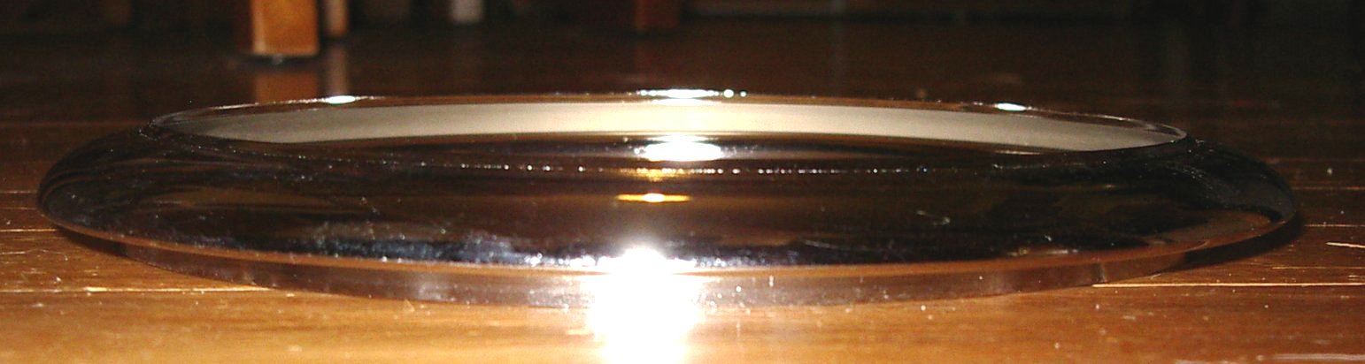 145mm Glass Top Stove Chrome Trim Ring - Part Number SE133 (Appliance Replacement Part)