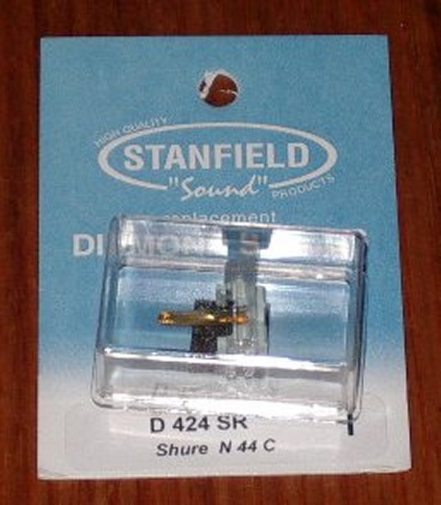 High - Quality Shure N44C Compatible Turntable Stylus - Stanfield's D424SR Stylus for Turntables