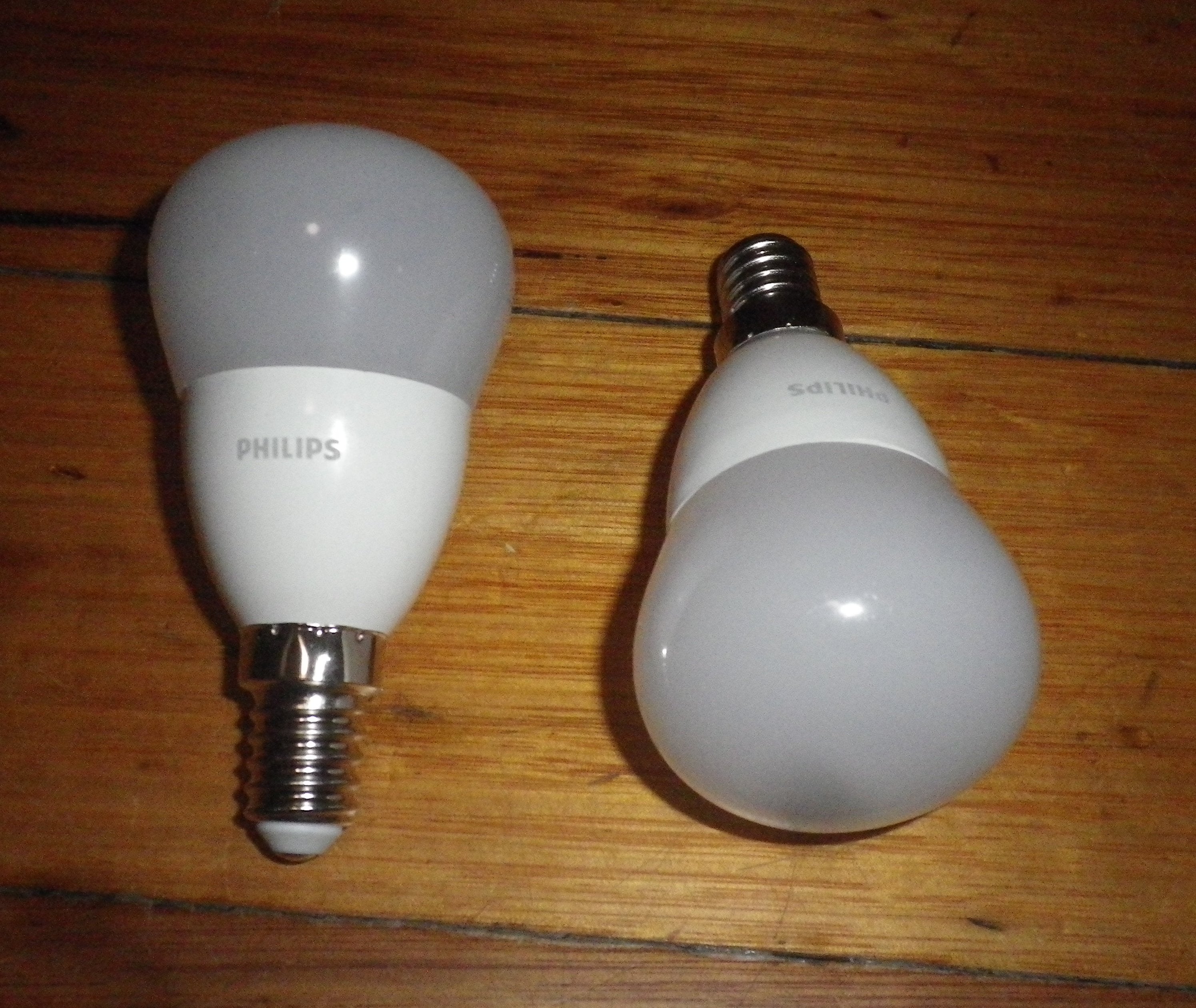 Philips 5W SES Cool White Fancy Round LED Globes (Pack of 2) - Part # 724498
