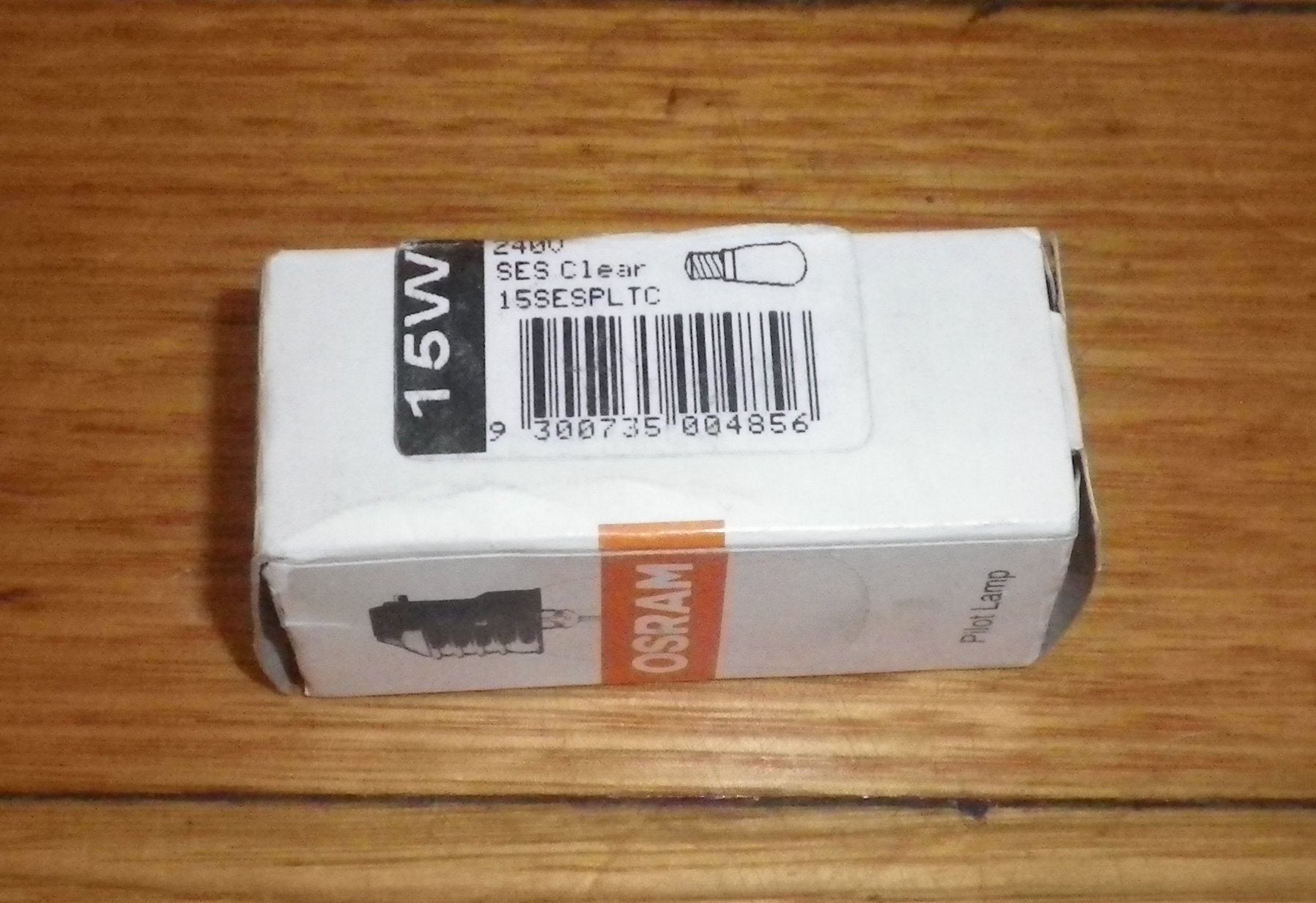 Osram 15-Watt SES E14 Miniature Pilot Globe - Product Code RF034