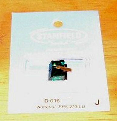 High - Quality National Panasonic Technics EPS270D Compatible Turntable Stylus - Stanfield Part Number D616SR