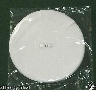 PacVac Prolite Backpack Vacuum Cleaner Motor Inlet Filters - Pack of 5, Part # FILT-PL