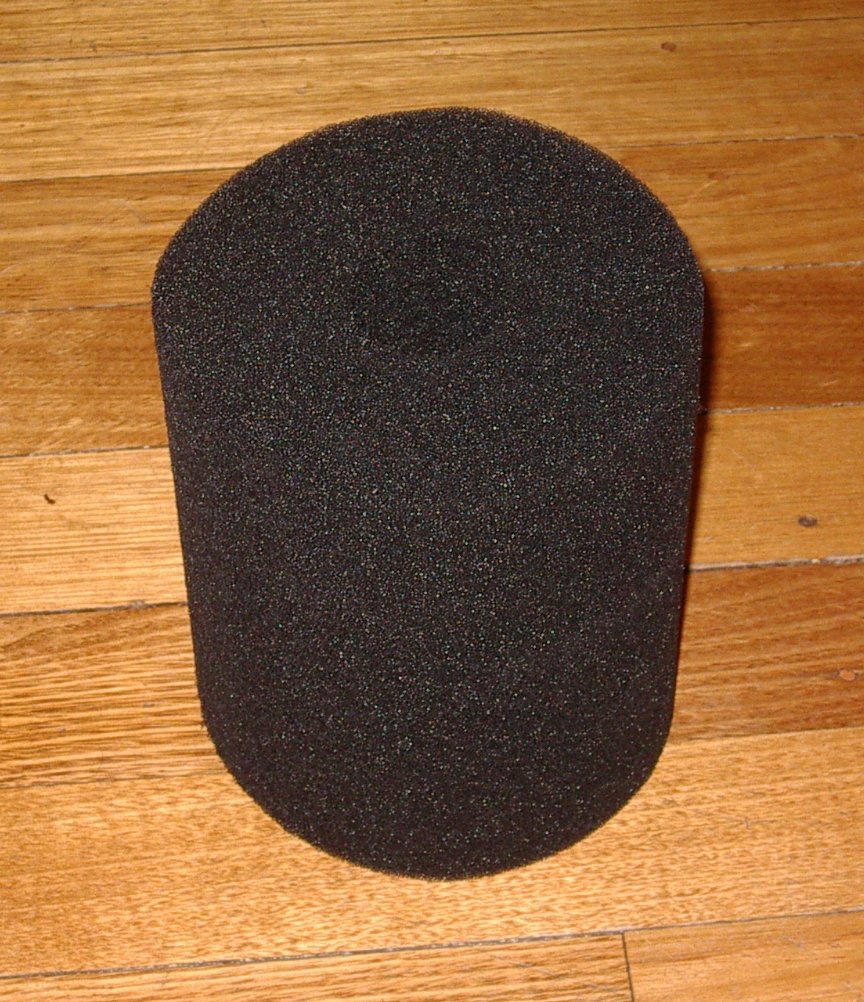 High - Quality Ducted Vacuum Foam Filter - Valet, Electron, AusKay Compatible, Part # FILTF1