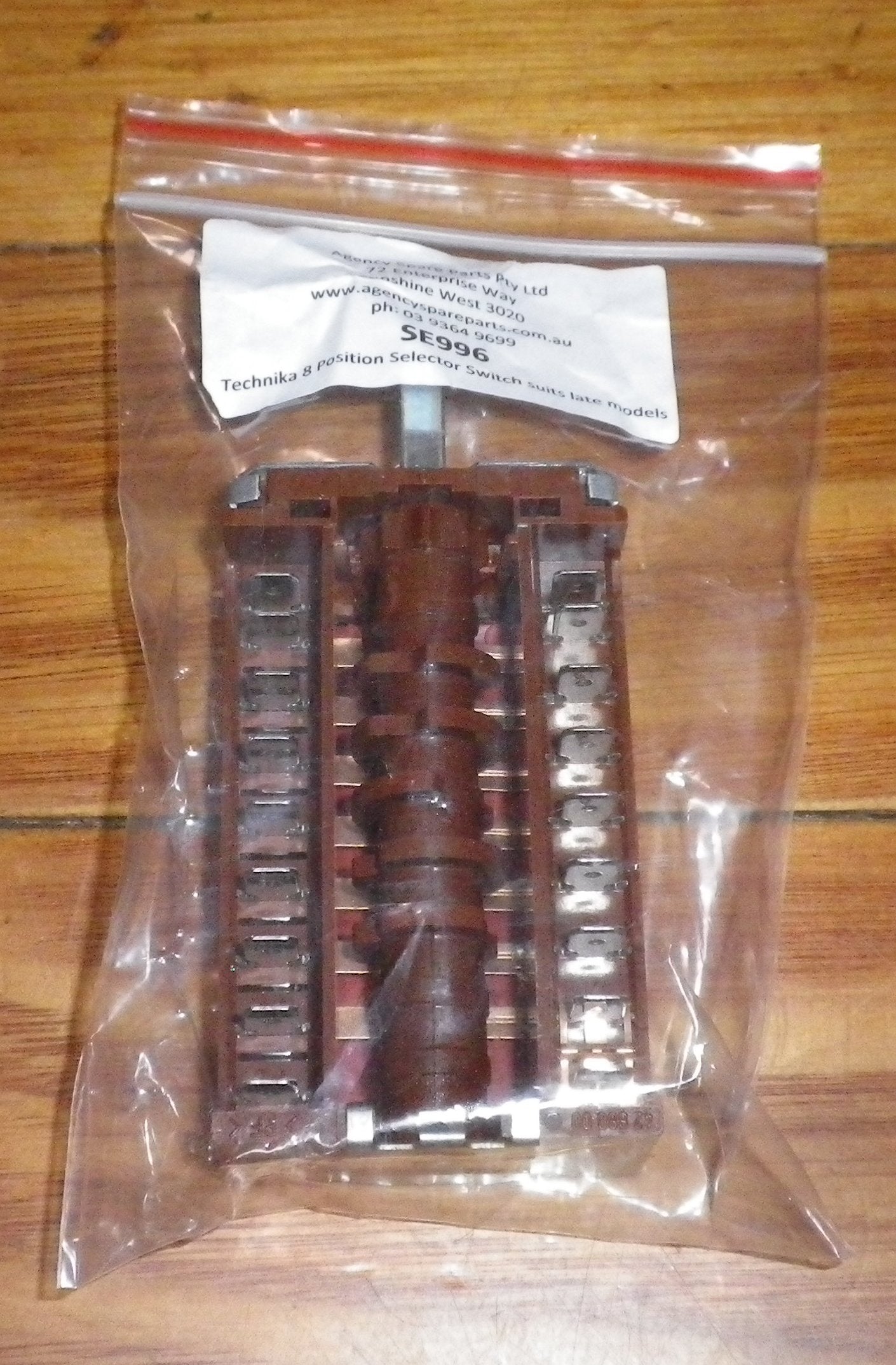 9-Position Oven Selector Function Switch - Part SE996 for IAG, Technika, Whirlpool